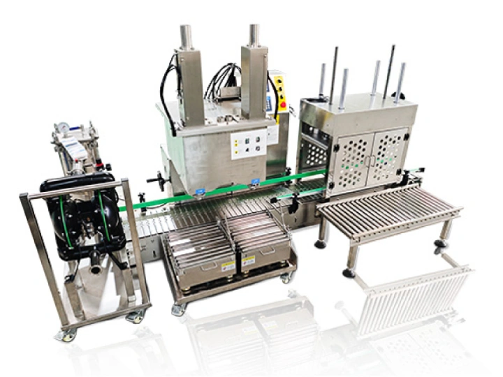 F50D-Double Nozzles Semi-automatic Filling Machine